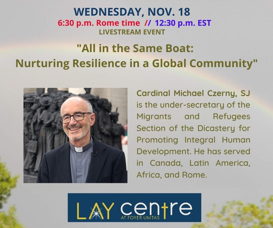 Nurturing Resilience: Facebook livestream event Wed., Nov.18