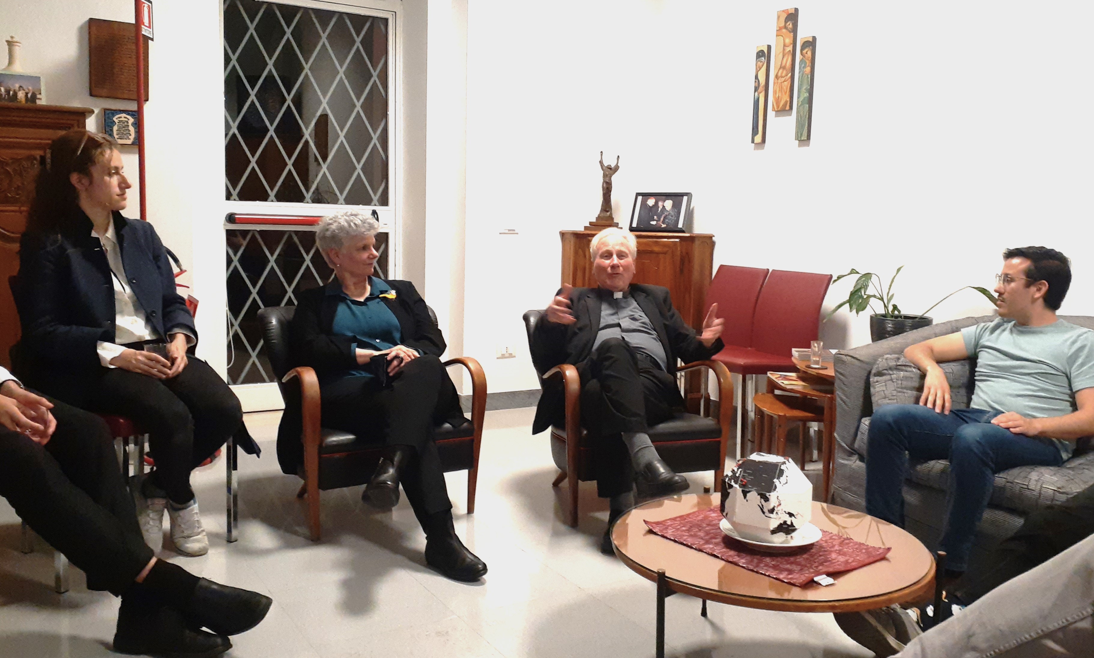 Cardinal Michael Fitzgerald visited The Lay Centre on May 10, 2023