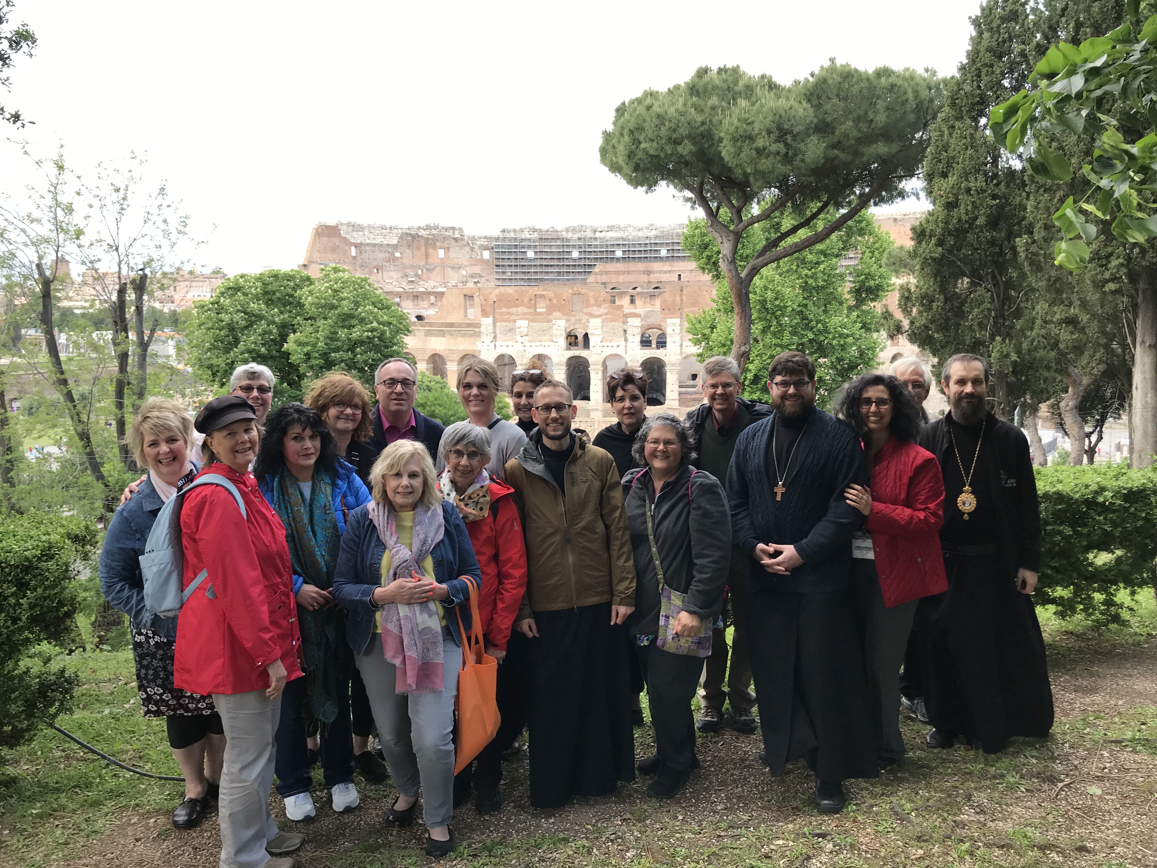 Pilgrims explore Byzantine Catholic Rome