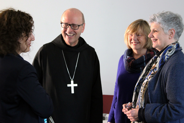 Benedictine abbot primate reflects on Beatitudes at Lay Centre Lenten retreat