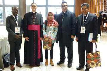 Lay Centre students attend conference on religion and sustainable development