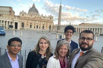Retreat facilitator studies spiritual theology in Rome